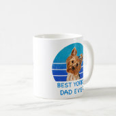 Best Yorkshire Terrier Papa Kaffeetasse (VorderseiteRechts)