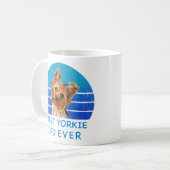 Best Yorkshire Terrier Papa Kaffeetasse (Vorderseite Links)