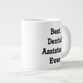 Best. Zahnassistent Immer. Jumbo-Tasse (Vorderseite Rechts)