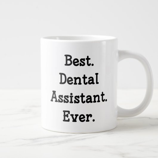 Best. Zahnassistent Immer. Jumbo-Tasse (Rechts)