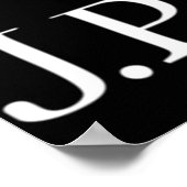 BEST ZU KAUFEN - JP Morgan Logo Poster (Ecke)