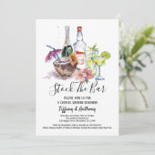 Bestand der Bar Tropenholzpartei Einladung (Stehend Vorderseite)