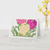 Bestand von Tanigami Konan Karte (Gelbe Blume)