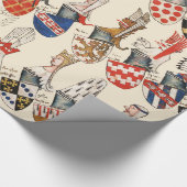 BESTÄNDE VON WAFFEN FÜR MITTELSTADTTEILNEHMER GESCHENKPAPIER (Ecke)