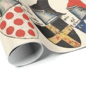 BESTÄNDE VON WAFFEN FÜR MITTELSTADTTEILNEHMER GESCHENKPAPIER (Rolleneckpunkt)