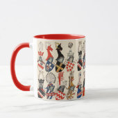 BESTÄNDE VON WAFFEN FÜR MITTELSTADTTEILNEHMER TASSE (Links)