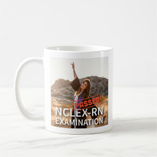 bestanden nclex rn exam personalisiertes Foto Gesc Kaffeetasse