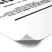 Beständigkeit | Motivierend Angebot Poster (Ecke)