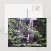 Beständigkeit Postkarte (Vorne/Hinten)