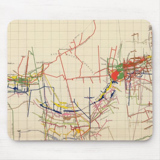 Bestandsminenkarten Nummer IV Mousepad (Vorne)