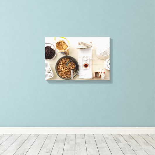 Bestandteile und Tools 3 Leinwanddruck (Insitu (Holzboden))