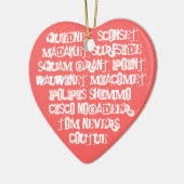 Bestätigen Sie Nantucket Plätze Keramikornament (Links)