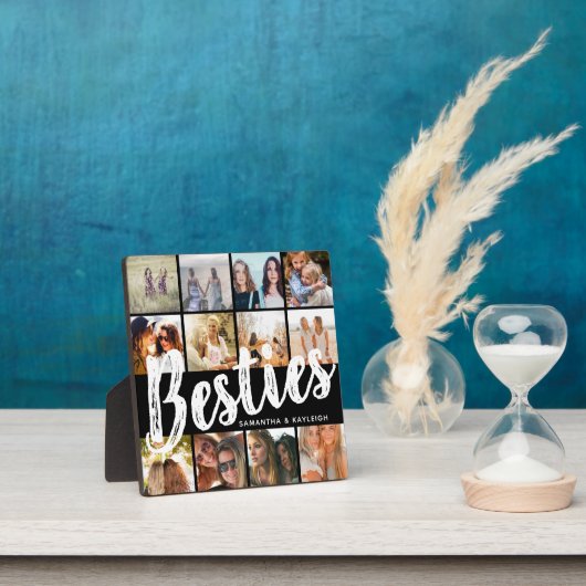 BESTÄTIGKEITEN, Foto-Collage & Namen | BESTE FREUN Fotoplatte (InSitu)