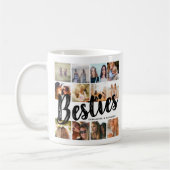 BESTÄTIGKEITEN, Foto-Collage & Namen | BESTE FREUN Kaffeetasse (Links)