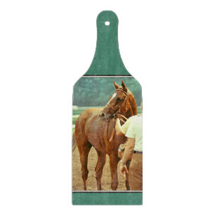 Bestätigtes Thoroughbred-Rennpferd 1978 Schneidebrett