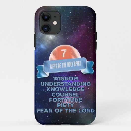 Bestätigung 7 Geschenke des Heiligen Geistes Case-Mate iPhone Hülle (Rückseite)