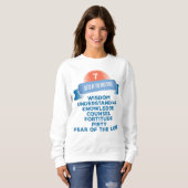 Bestätigung 7 Geschenke des Heiligen Geistes Sweatshirt (Vorne ganz)