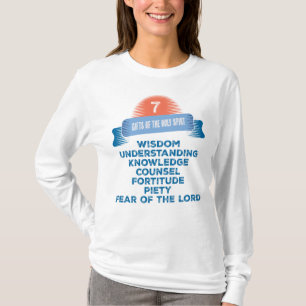 Bestätigung 7 Geschenke des Heiligen Geistes T-Shirt