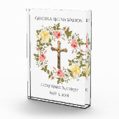 Bestätigung Blumendrainage Fotoblock (Rechts)