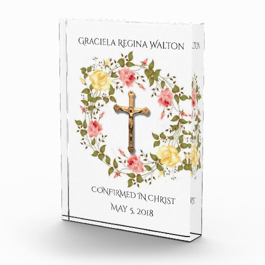 Bestätigung Blumendrainage Fotoblock (Rechts)