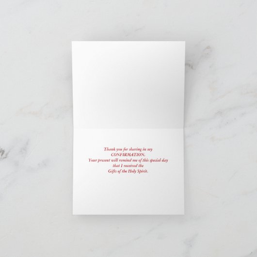 Bestätigung danken Ihnen hellblaue Strahlen, Dankeskarte (Innenseite)