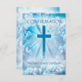 Bestätigung der Blauen Himmel vor uns Einladung