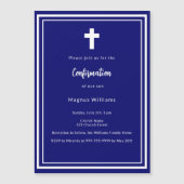 Bestätigung der Blaujungen der Marine Magneteinladung (Vorderseite)