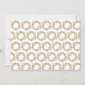 Bestätigung der Blumenkruzifix-Einladung Einladung (Rückseite)