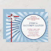 Bestätigung der Einladung Blue Rays (Vorne/Hinten)