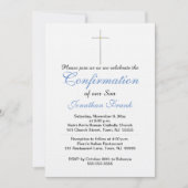 Bestätigung der Einladung über Son (Vorderseite)