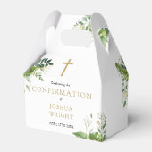 Bestätigung der Eukalyptus Greenery Geschenkschachtel (Vorderseite)