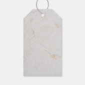 Bestätigung der grünen sukkulenten Glaube Pflanze  Geschenkanhänger (Rückseite)