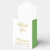 Bestätigung der Grünkäfer Geschlechtskreuz neutral Geschenkschachtel (Geöffnet)