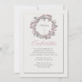 Bestätigung der religiösen Einladung (Vorderseite)