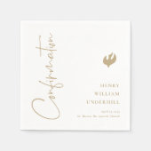 Bestätigung der Skriptboys Serviette (Vorderseite)