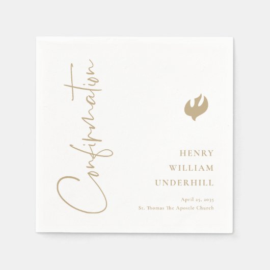 Bestätigung der Skriptboys Serviette (Vorderseite)