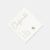 Bestätigung der Skriptboys Serviette (Ecke)