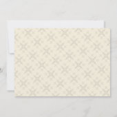 Bestätigung der traditionellen katholischen Jungen Einladung (Rückseite)