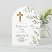 Bestätigung der Wasserfarbenfolienbögen Einladung (Stehend Vorderseite)