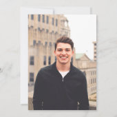 Bestätigung des Fotos der Goldmedaille Einladung (Rückseite)