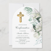 Bestätigung des Grünbuchs der Weißen Blume Einladung (Vorderseite)