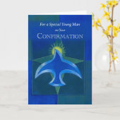 Bestätigung des jungen Mannes Karte (Gelbe Blume)