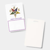 BESTÄTIGUNG DES OSTSTEN STAR AUSWEIS (Vorder- & Rückseite)