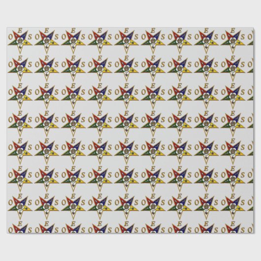 BESTÄTIGUNG DES OSTSTEN STAR GESCHENKPAPIER (Flach)