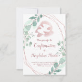 Bestätigung des Textrahmens von Heiligem Geist Einladung (Vorderseite)