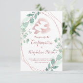 Bestätigung des Textrahmens von Heiligem Geist Einladung (Stehend Vorderseite)