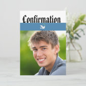 Bestätigung Einladung (Stehend Vorderseite)