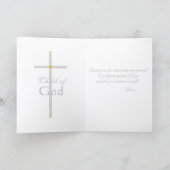 Bestätigung Foto des Kindes einfügen dank Karte (Innenseite)