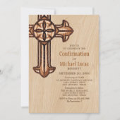 Bestätigung für junge Erwachsene Einladung (Vorderseite)