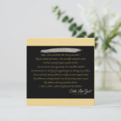 Bestätigung für Mamas - Single-Note-Karte Dankeskarte (Stehend Vorderseite)